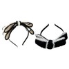 WOONEKY 2Pcs Bow Hair Band Elegant Headbands for Women Chic