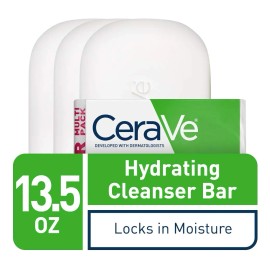 Barra Limpiadora Cerave Hydrating Con Crema Hidratante Al 5%