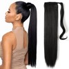 Coleta Postiza Cola Caballo Larga 32" Lacia SARLA (NEGRO #1B)