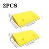 4cm Portable PVC Threshold Ramp, 19.69 x 10.63 In Non-Slip