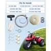 Wujexuhe 12-3191 Recoil Starter Assembly Fit for Honda ATC 200