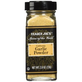 Trader Joe's California Garlic Powder 2.6 Ounce Spices Of The World