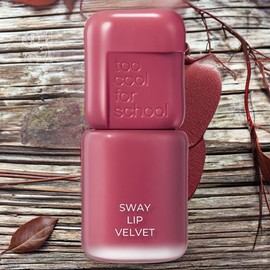 Too Cool for School Unscented Colorful Sway Velvet Lip Tint 11 Roasting Pig 2pcs / 투쿨포스쿨 무향 발색 스웨이 벨벳 립틴트 11 로스팅 피그 2개