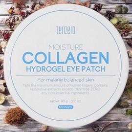 TENZERO Eye Patch Ingredients Eye Patch Use Moisture Collagen Hydrogel Eye Patches 4 Pieces 60 Pieces / TENZERO 아이 패치 성분 아이 패치 사용 모이스처 콜라겐 하이드로겔 아이패치 4개 60개입