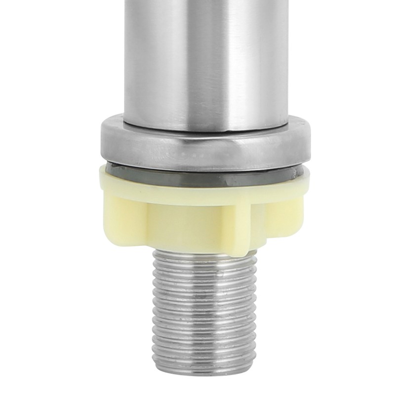 G1/2in Male Thread Stainless Steel Water Faucet Undercounter Single Cold
