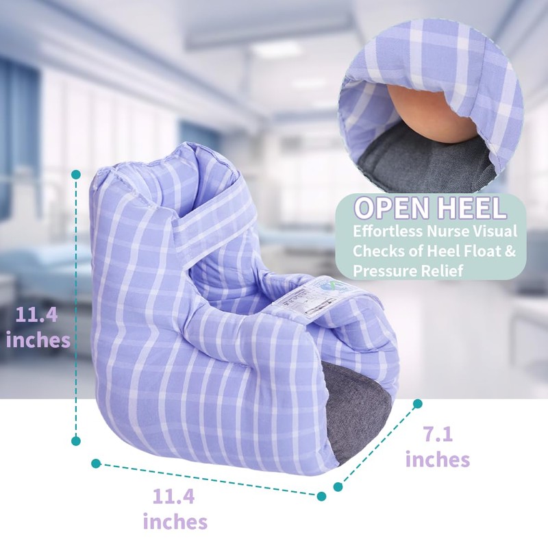 Ehucon Heel Protectors Bed Sore Pillow Cushion for Pressure Sores,Foot