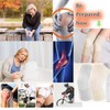 Thermal Knee Warmer with Warm Lining Stretchy Knit Knee Sleeve