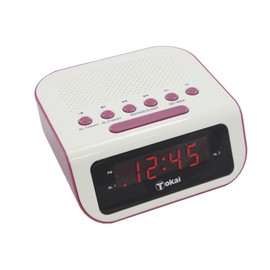 TOKAI Radio Alarm Clock, Digital Tuner with presets