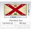 SignsAndTagsOnline Americana Alabama State Flag License Plate Vintage Replica Antique