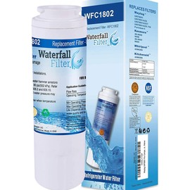 Waterfall Filter - Refrigerator Water Filter Compatible with Maytag UKF8001