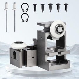 379060 Standard Bearing Block Kit for RV Schwintek in-Wall Slide-Outs - Upper Lower Aluminum Blocks with V-Roller Rivets