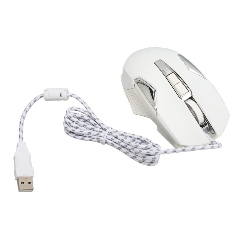 RGB Gaming Mouse Multifunction Ergonomic 7200 DPI Wired Optical Gaming