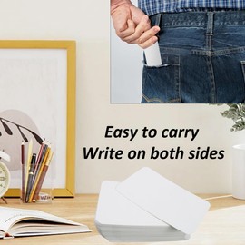 pson 100PCS Mini Blank Cards, White Note Cards, Small Craft Paper for Notes, DIY Art Projects, Business Messages & Special Occasions (3.4 x 2inch)