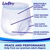 LivDry LivDry Adult XS Incontinence Underwear, Overnight Comfort Absorbency, Leak