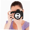 LALAFINA 2pcs Center Pinch Lens Cap Cover with Adorable Panda