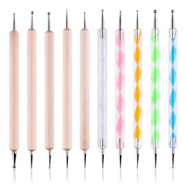 10PCS Dotting Tools Set For Nail Art, Embossing Stylus For Painting