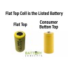BC CELL 8 pcs 2/3 AA 2/3AA 600mAh NiMH 1.2V