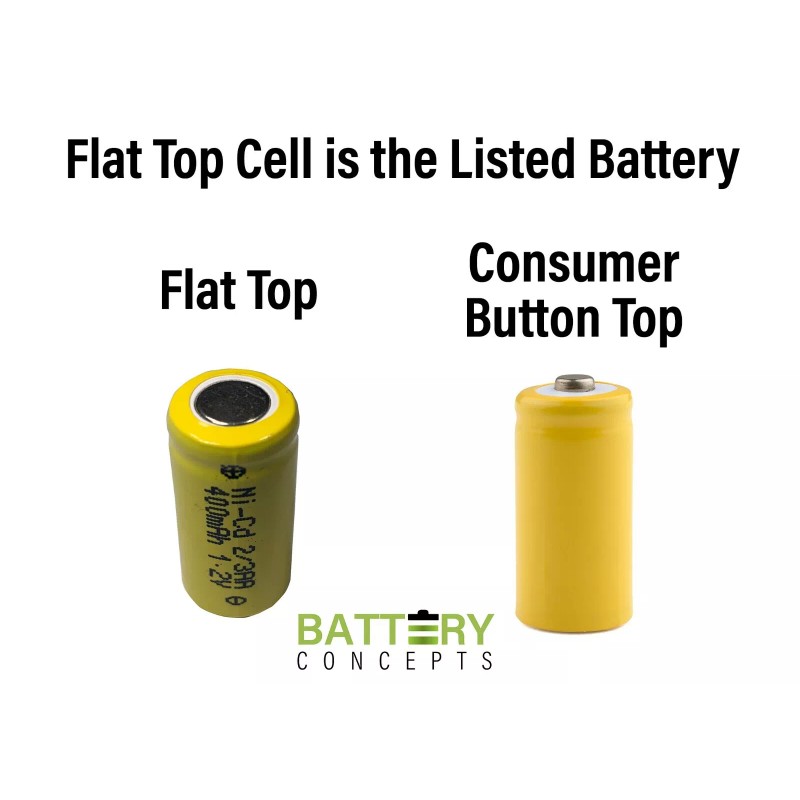 BC CELL 8 pcs 2/3 AA 2/3AA 600mAh NiMH 1.2V