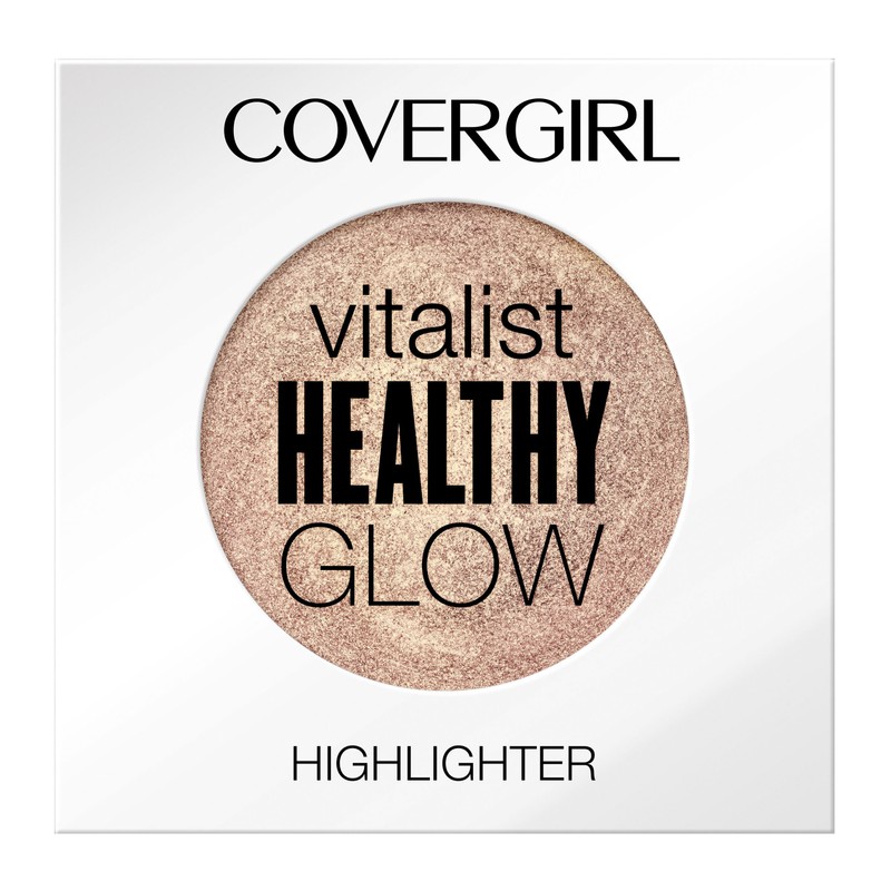 COVERGIRL Vitalist Healthy Glow Highlighter, Sundown, 0.11 Pound (packaging may