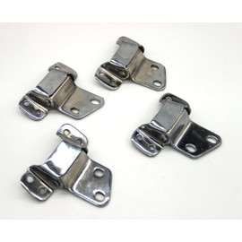 Generic Tailgate Rear Door Hinge Compatible with Toyota Land Cruiser FJ40 X4 Chromed