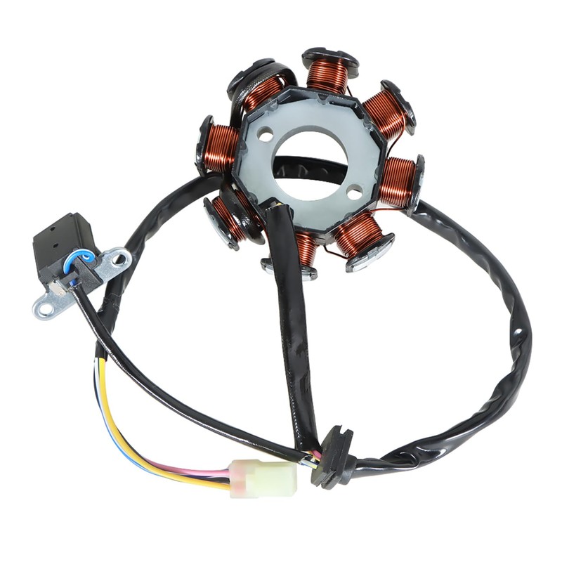 Silscvtt Ignition Coil Spark Plug Regulator Stator Replacement for Polaris