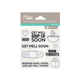 Clear Stamp - Get Well