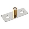 sourcingmap 49mmx16mm 8mm Shaft Diamter Stainless Steel Lower Guide for