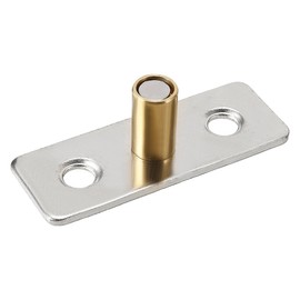 sourcingmap 49mmx16mm 8mm Shaft Diamter Stainless Steel Lower Guide for Sliding Door Floor