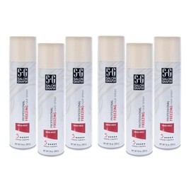 Salon Grafix Hairspray Freezing Mega Hold 10 Ounce (295ml) (6 Pack)