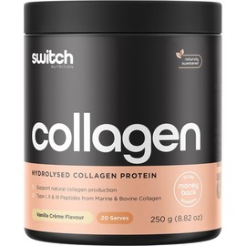 Switch Nutrition Collagen Peptides Vanilla Creme 250g
