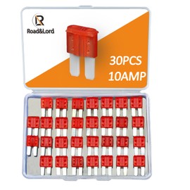 30PCS Micro 2 Blade Fuse ATR/APT Micro2 Fuse ATR/APT Blade Fuse Kit for Car Boat Truck SUV Automotive Replacement Fuses (10A) (10A)