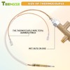 TEENGSE Fire Pit Control Safety Valve, Heater Safety Kit Replacement