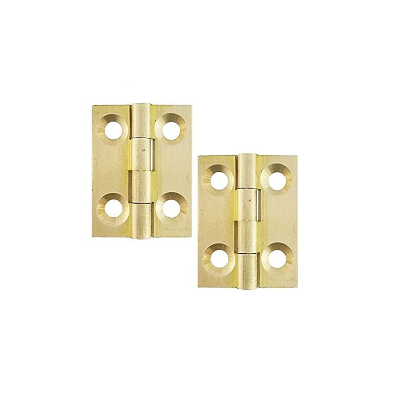 Merriway BH02584 (4 Pcs) Solid Brass Mini Jewellery Gift Box