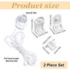 2 Sets Roller Blind Fittings - Complete Roller Blind Spares
