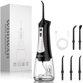 LQIAD Water Flosser Cordless, Portable Oral Irrigator for Teeth