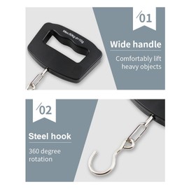 Hanging Luggage Scale Digital Portable Light Weight Tavel Weighing