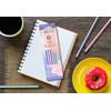 Star Online 8 X Pastel Colours HB Pencils Blue, Pink