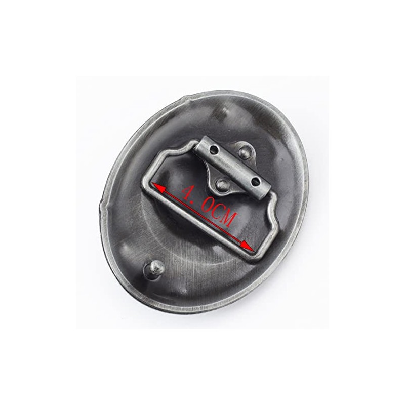 Norse Viking Bear Head Belt Buckle for Men - Punk