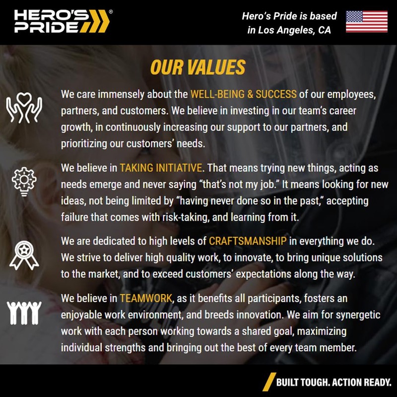 Hero's Pride Molded Ballistic Alarm Case, Nylon Tactical Case for