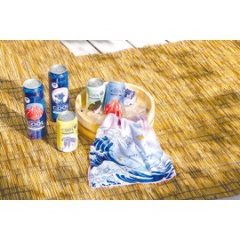 Libuhaha 72160-02 UV Cooling Hood Blanket, UV Protection Cool Towel (Art), Beautiful in Return W15.7 x D 63.0 inches (40 x 160 cm)