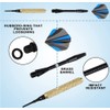 zalati Dart Shafts 12 Pieces Aluminium Alloy Dart Pole Rod