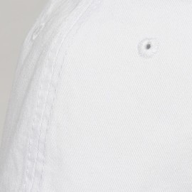 FREEBIRD99 Men Women Plain Cotton Vintage Washed Twill Baseball Cap Distressed Adjustable Dad Hat (as1, Numeric, Numeric_7, Numeric_7_and_1_Half, White, L (for Normal Head))