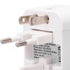 Multifunctional Power Converter with USB Ports Universal Adapter Socket 100‑240VAC