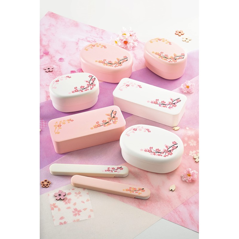 Tatsumiya Sakura Small Single Tier Bento PK Size (W x