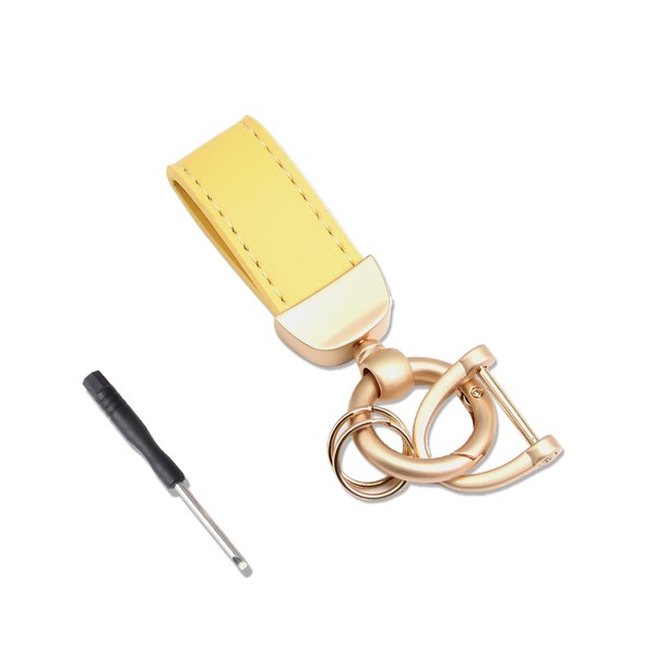 Jessimi Keychain, Strap, Key Ring, Car with Anti-Lost D-Ring, Stylish,