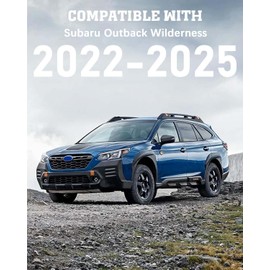 HmmtyRack 300lbs Lockable Roof Rack Cross Bars Compatible with Subaru Outback Wilderness 2022 2023 2024 2025, Aluminum Roof Rails Crossbar for Rooftop Cargo Carrier Luggage Kayak Canoe Bike Snowboard