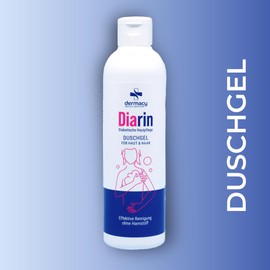 Diarin Duschgel für Haut & Haar, 250 ml - sanfte Reinigung speziell für Diabetiker