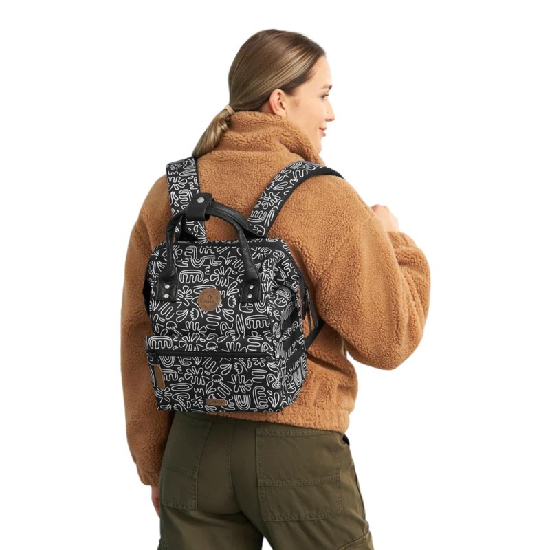 Cabaïa Backpack Adventurer Small Amiens Black, black