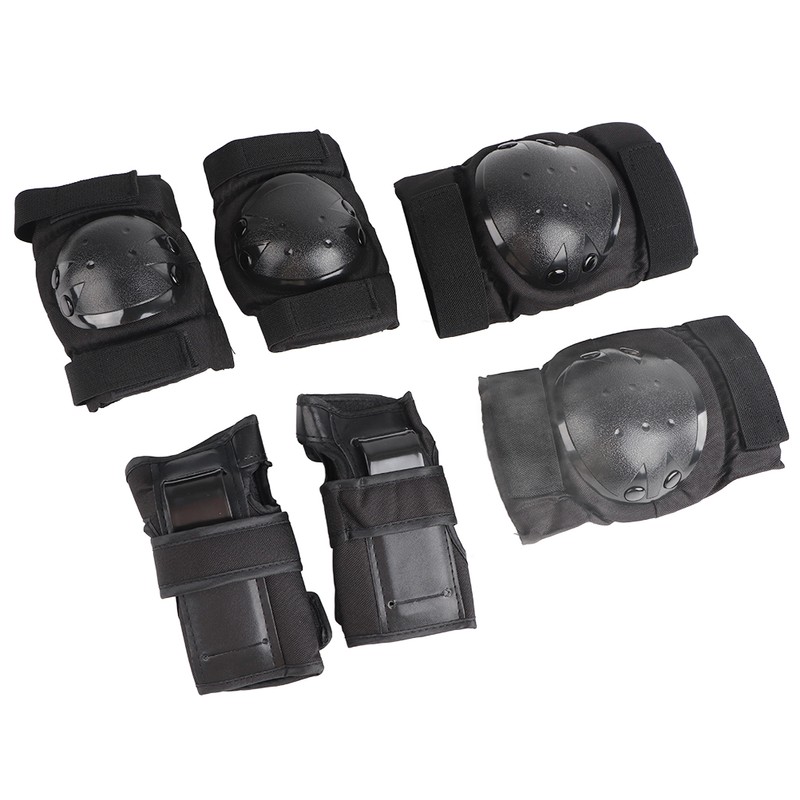 6 Pcs Adults Kids Knee Pads Elbow Pads Wrist Pads