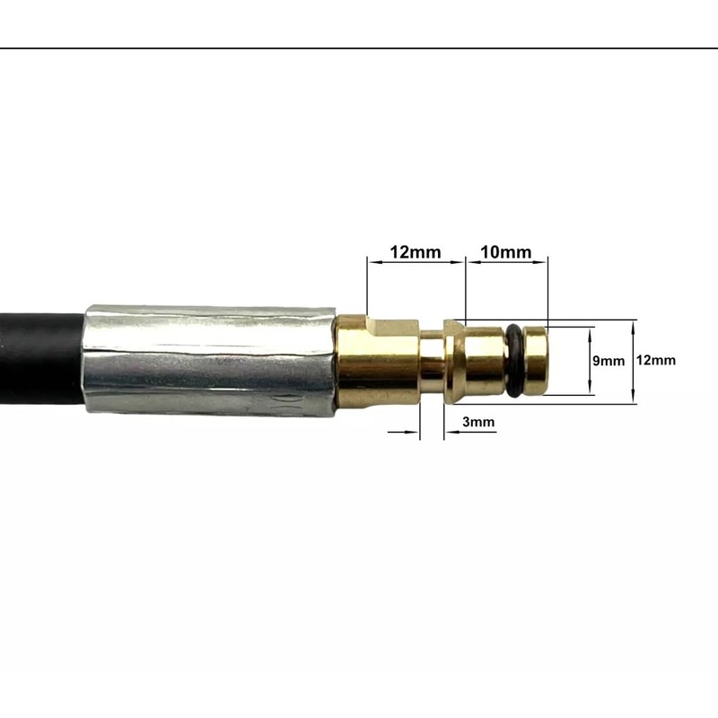 M&M Smartek Quick-Click Quick Connect Adaptor Suitable for High Pressure